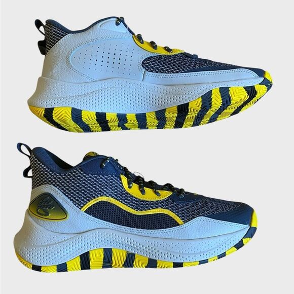 NWB Under Armour Curry 3Z 24 Basketball Shoes Men\'s 11.5 Women\'s 13 Grey/Blue main image 5